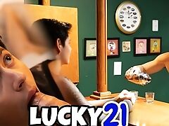 Luck Twenty One - Jay Flirts With The Hot Bartender On His 21st Bday. Maybe He'll Get Lucky After All